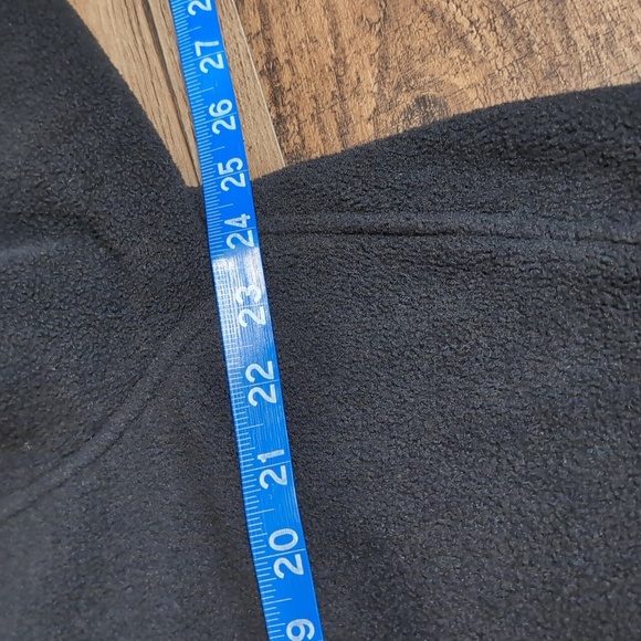 Woolrich Fleece Jacket Full Zip Size Large Blackout - Picture 5 of 8